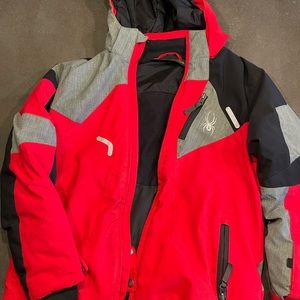 Boys size 12 Spyder winter coat